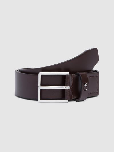 Calvin Klein Táskák & Kiegészítők HU525541 | Calvin Klein Bőr Férfi Öv Kávé